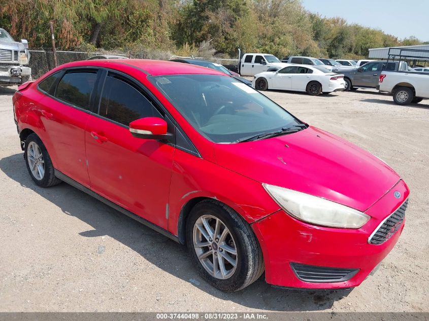 2016 FORD FOCUS SE - 1FADP3F24GL284254