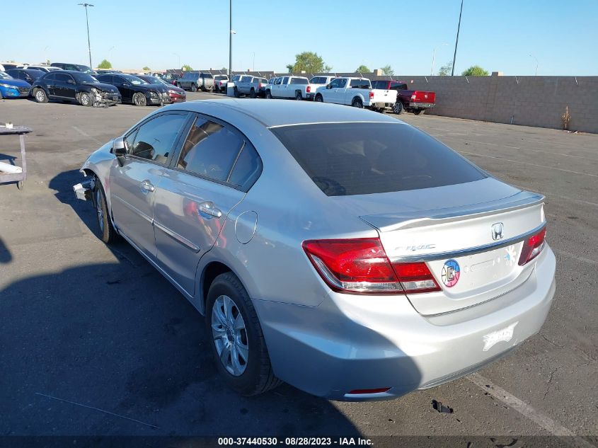 2015 HONDA CIVIC SEDAN LX - 2HGFB2F54FH526740
