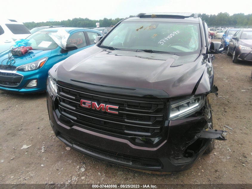 VIN 1GKKNRLS2MZ157420 2021 GMC ACADIA SLE