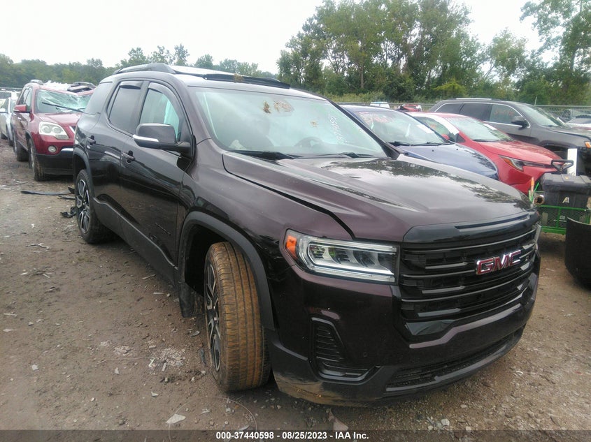 VIN 1GKKNRLS2MZ157420 2021 GMC ACADIA SLE