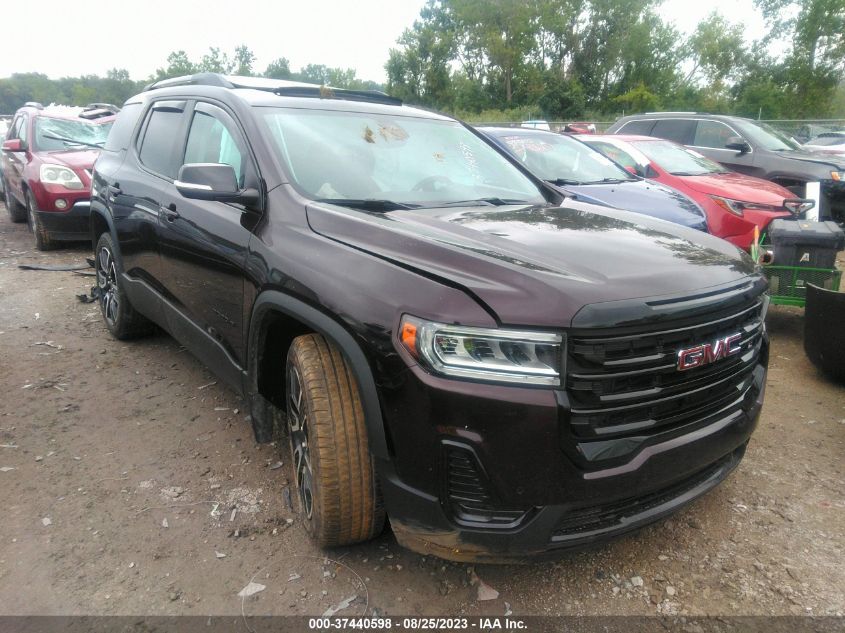 VIN 1GKKNRLS2MZ157420 2021 GMC ACADIA SLE