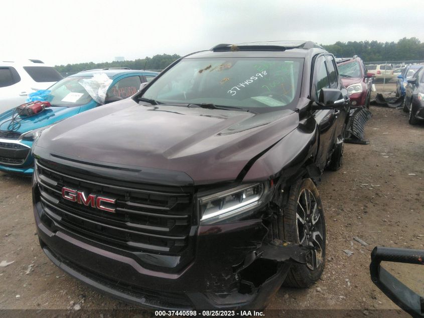 VIN 1GKKNRLS2MZ157420 2021 GMC ACADIA SLE