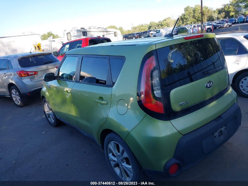2014 KIA SOUL + - KNDJP3A53E7714814