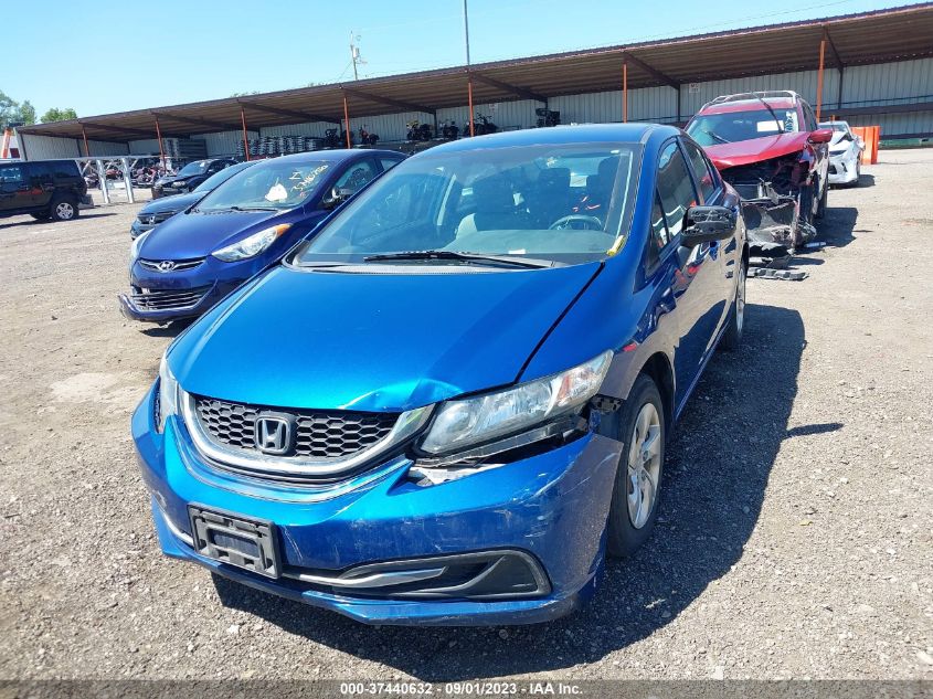 2014 HONDA CIVIC SEDAN LX - 2HGFB2F50EH529567