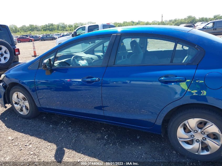 2014 HONDA CIVIC SEDAN LX - 2HGFB2F50EH529567