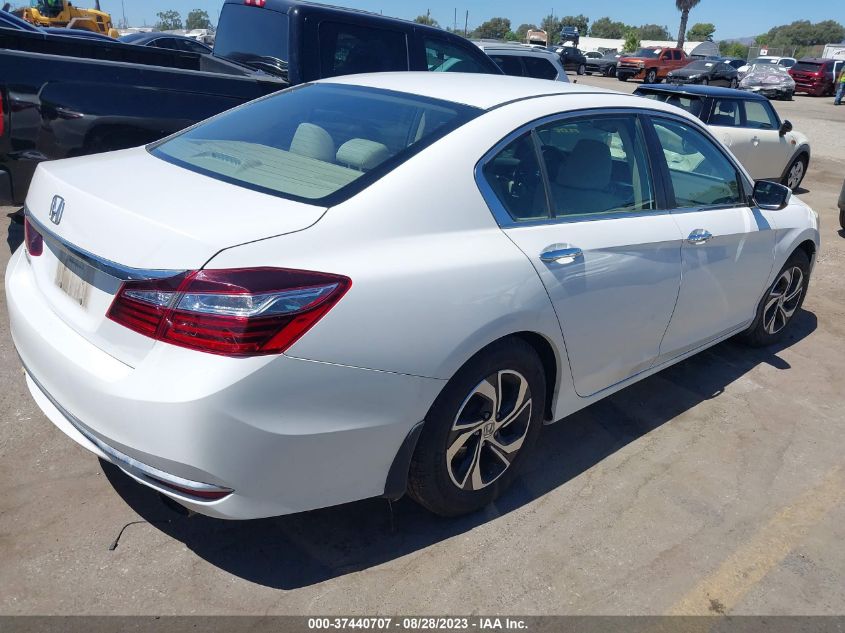 2017 HONDA ACCORD SEDAN LX - 1HGCR2F3XHA217479