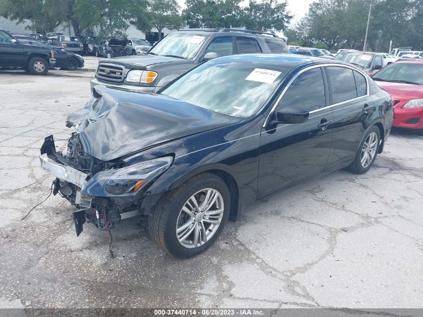 2013 INFINITI G37 SEDAN JOURNEY JN1CV6AP0DM720798