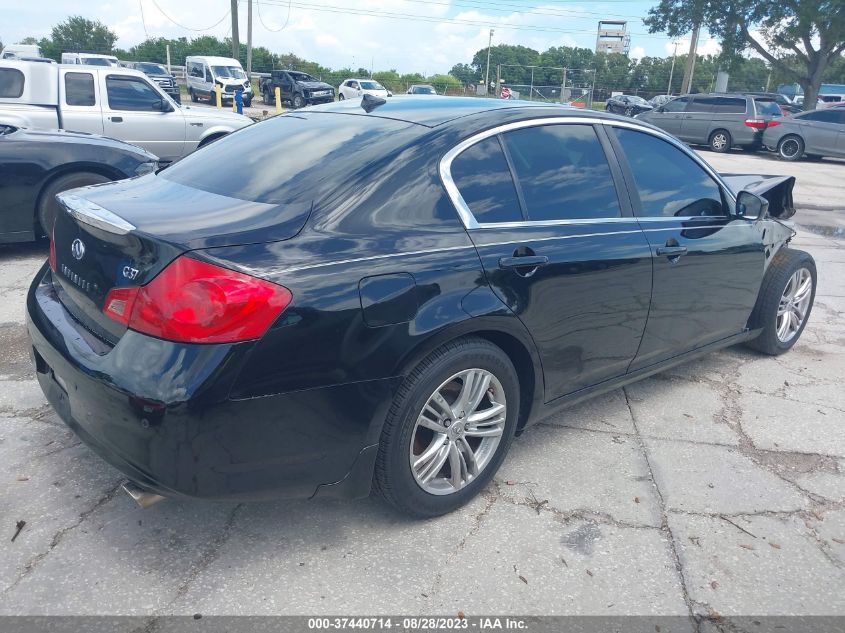 2013 INFINITI G37 SEDAN JOURNEY JN1CV6AP0DM720798