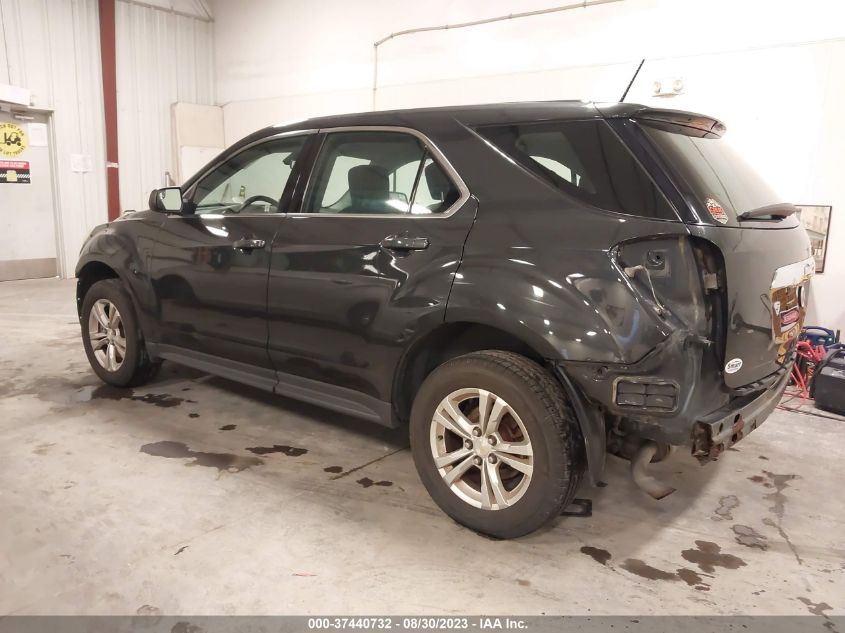 2013 CHEVROLET EQUINOX LS - 2GNALBEK7D6326528