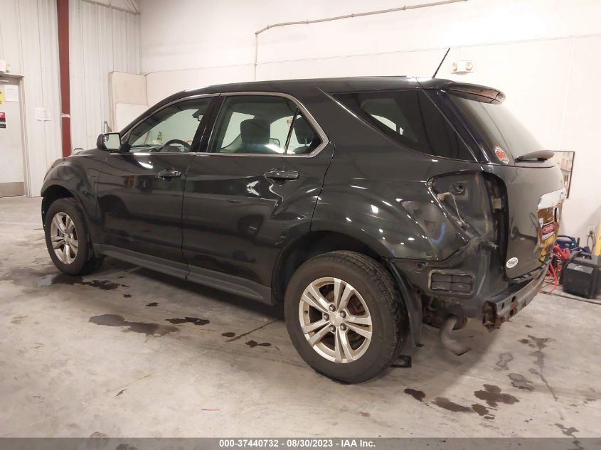 2013 CHEVROLET EQUINOX LS - 2GNALBEK7D6326528