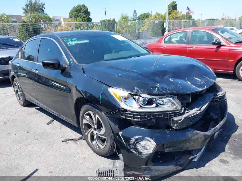 2016 HONDA ACCORD SEDAN LX - 1HGCR2F35GA187242