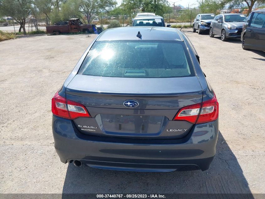 2016 SUBARU LEGACY 2.5I PREMIUM - 4S3BNBC68G3009933
