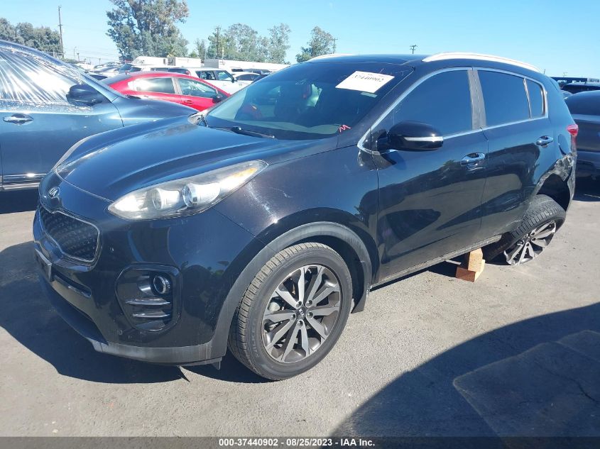 2017 KIA SPORTAGE EX - KNDPN3AC8H7219088