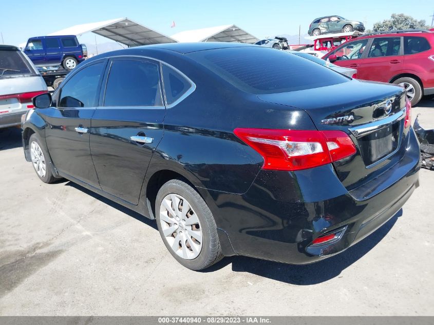 2017 NISSAN SENTRA S - 3N1AB7APXHY225565