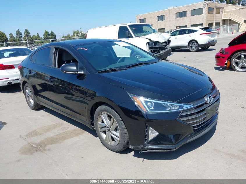 2019 HYUNDAI ELANTRA SEL - KMHD84LF4KU734634