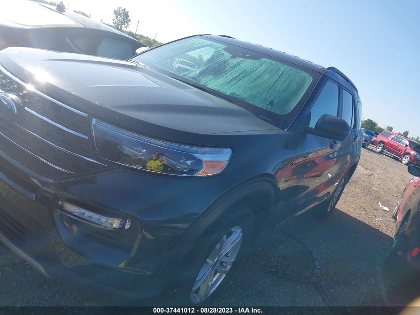 VIN 1FMSK8DH1NGA96099 2022 FORD EXPLORER XLT