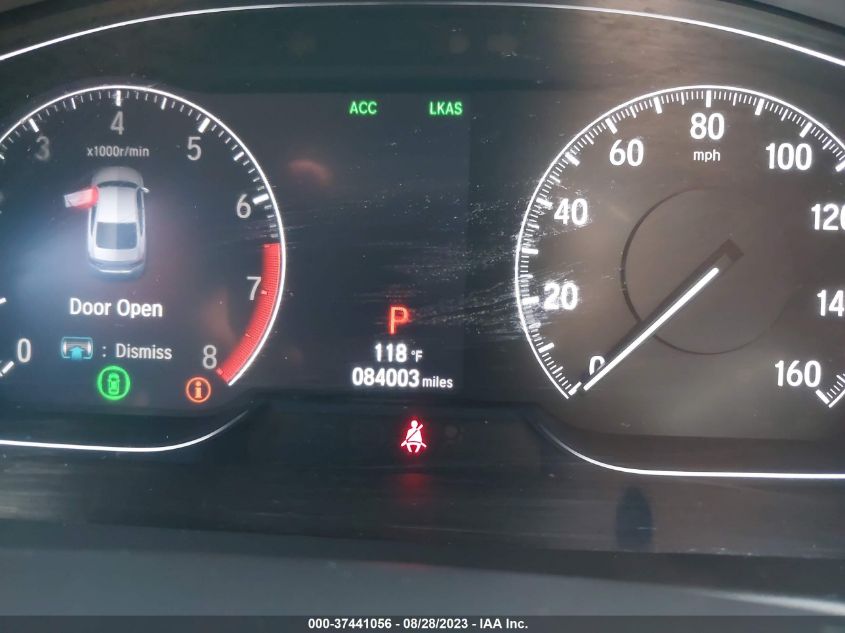 2018 HONDA ACCORD SEDAN EX-L 1.5T - 1HGCV1F58JA074318