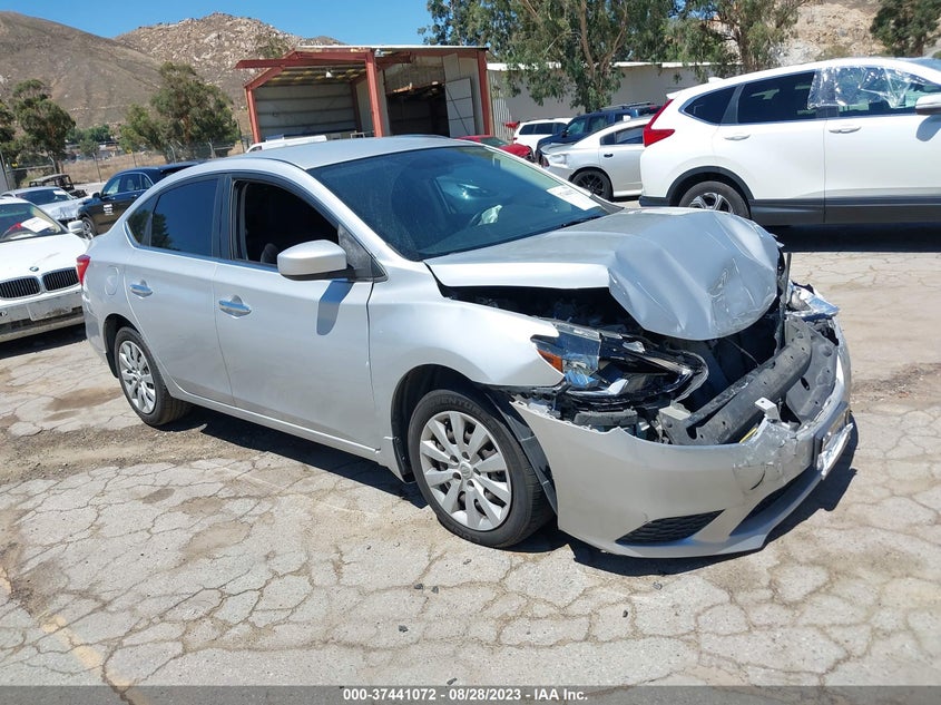 VIN 3N1AB7AP4JY259023 2018 NISSAN SENTRA S