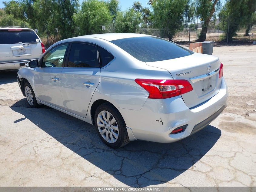 VIN 3N1AB7AP4JY259023 2018 NISSAN SENTRA S