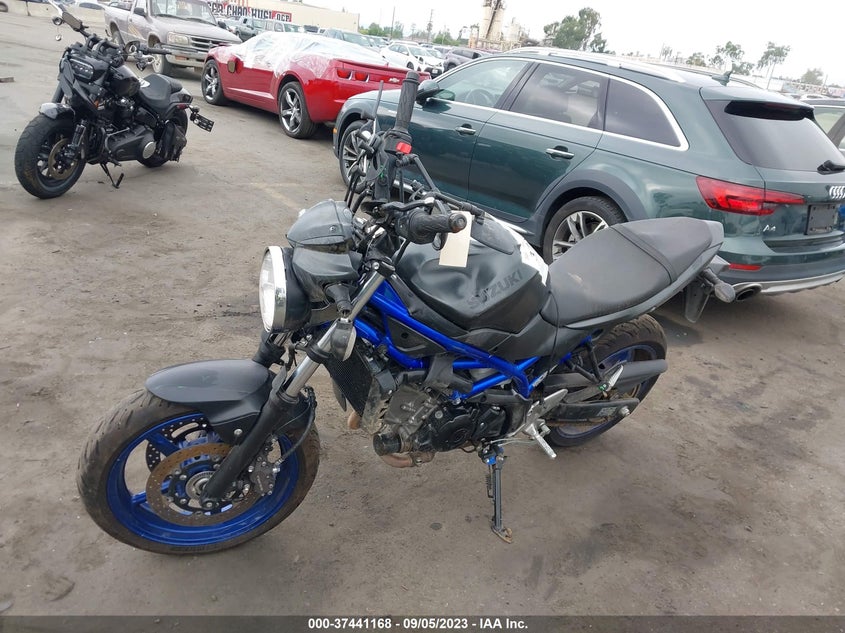 VIN JS1VP55B5N7100029 2022 SUZUKI SV650 A/X