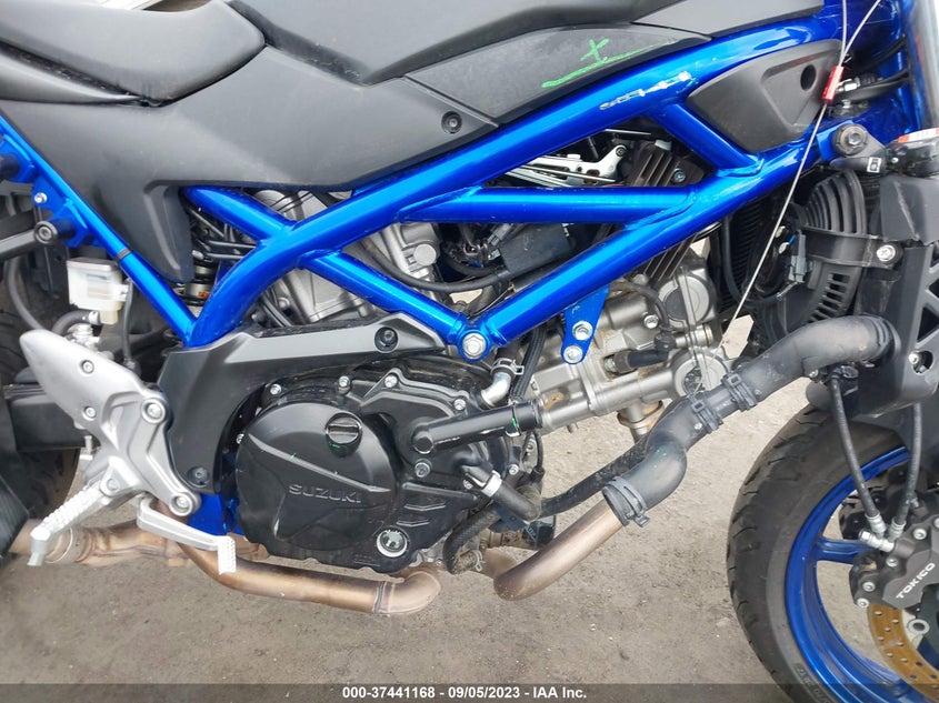 VIN JS1VP55B5N7100029 2022 SUZUKI SV650 A/X