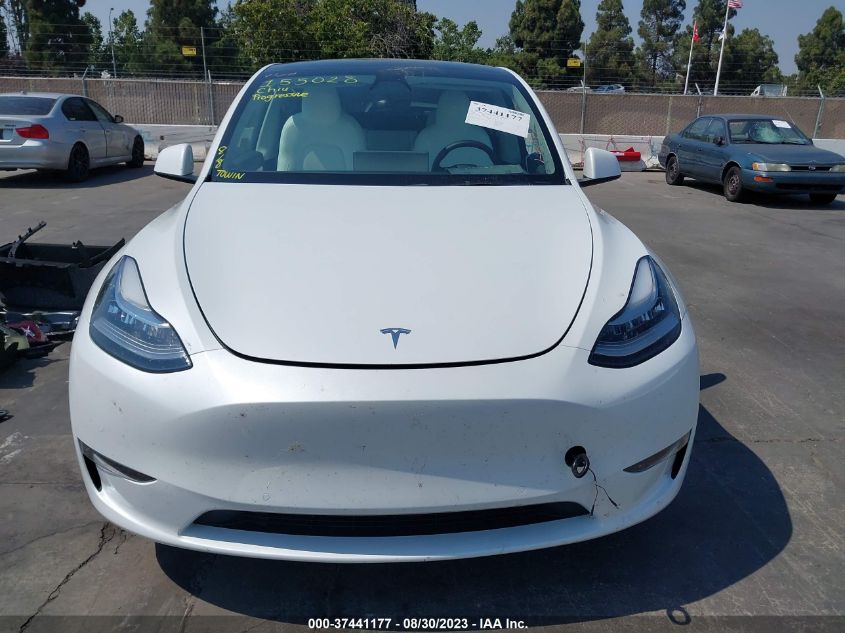2022 TESLA MODEL Y LONG RANGE - 7SAYGDEE4NF443516