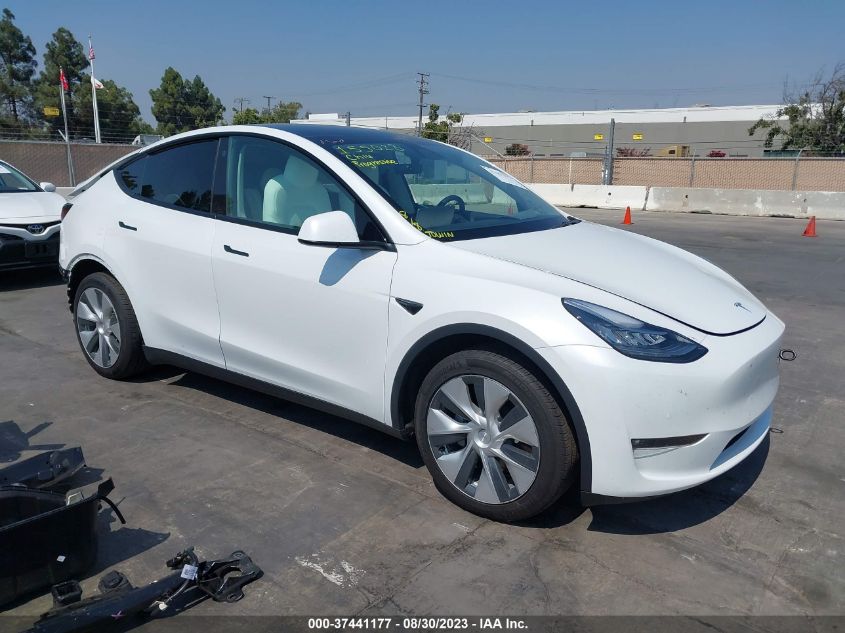 2022 TESLA MODEL Y LONG RANGE - 7SAYGDEE4NF443516