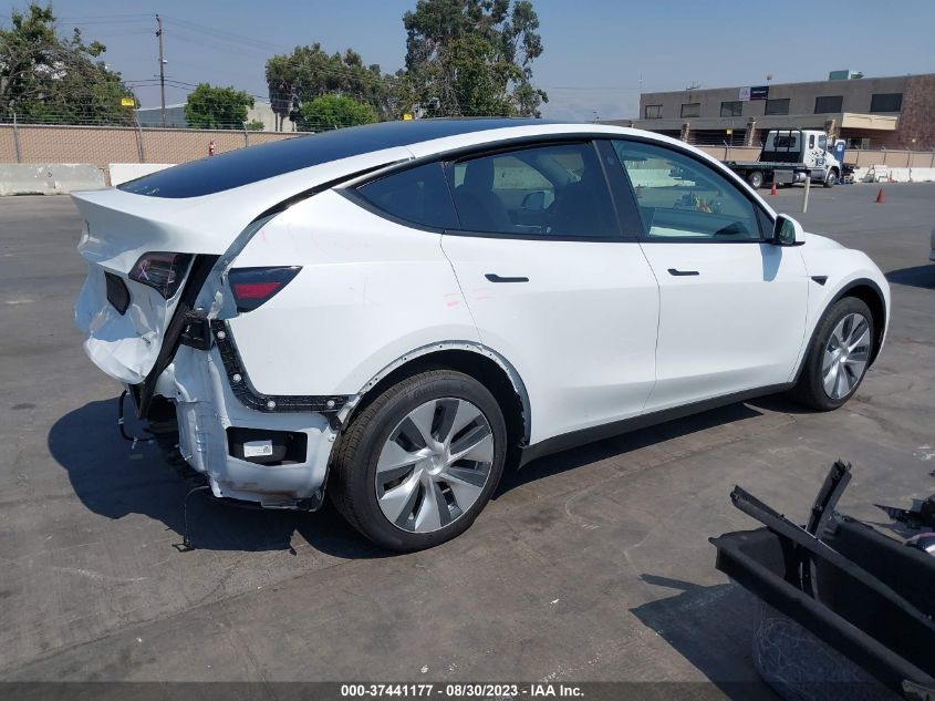 2022 TESLA MODEL Y LONG RANGE - 7SAYGDEE4NF443516