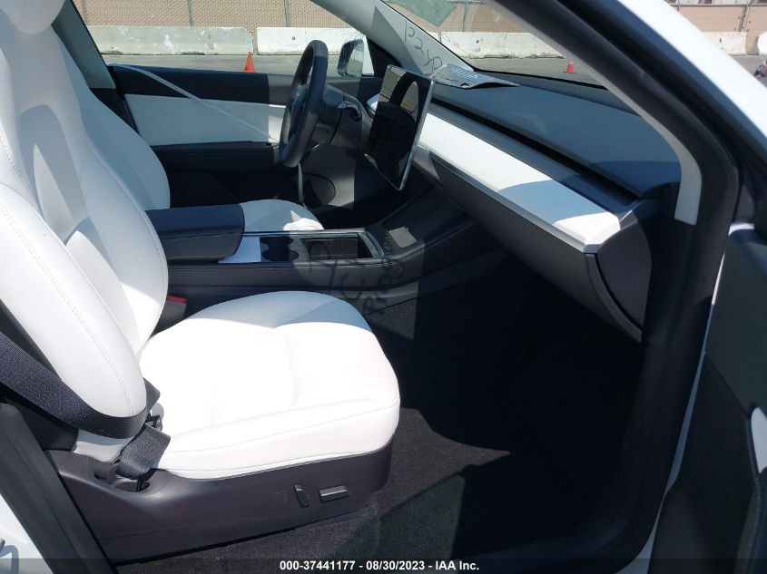 2022 TESLA MODEL Y LONG RANGE - 7SAYGDEE4NF443516