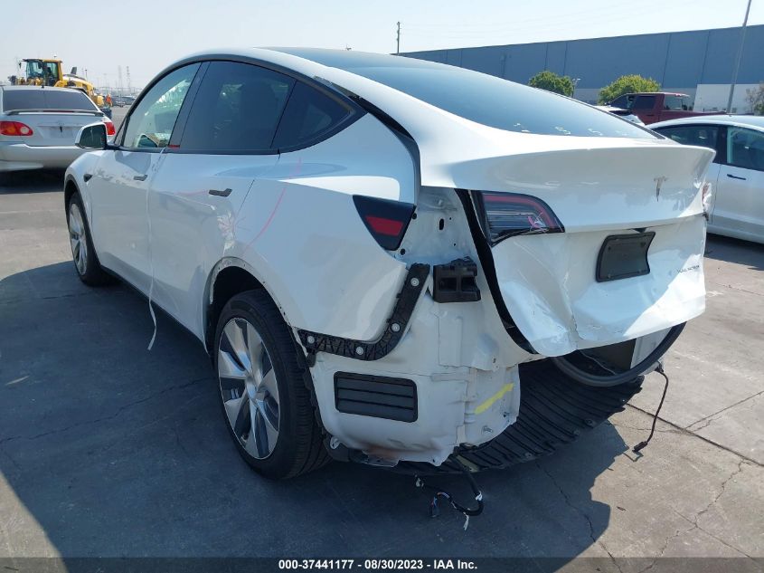 2022 TESLA MODEL Y LONG RANGE - 7SAYGDEE4NF443516