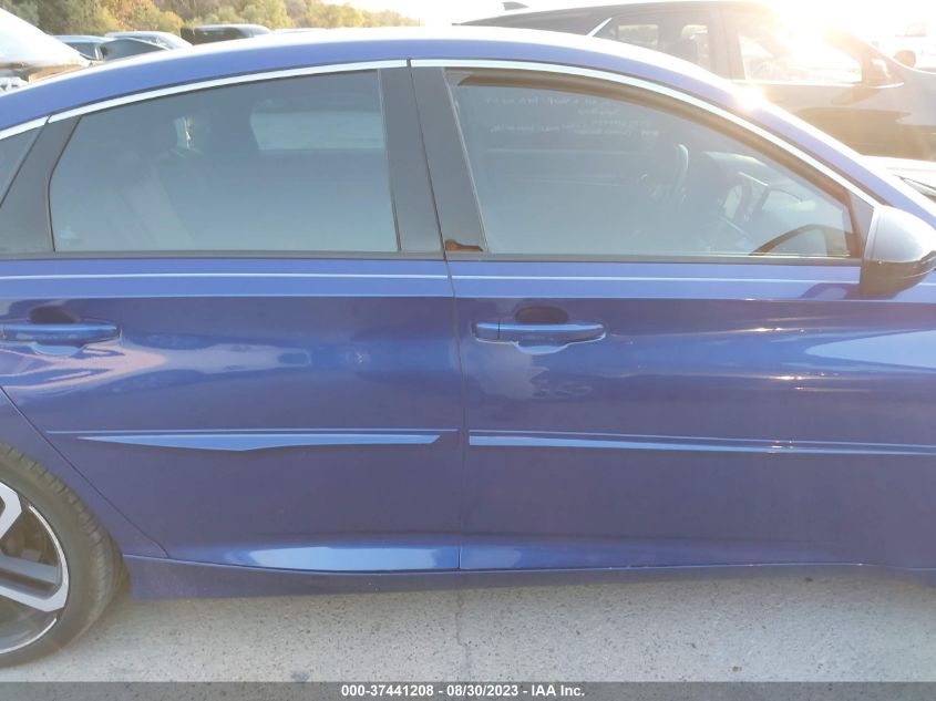 2022 HONDA ACCORD SEDAN SPORT - 1HGCV1F38NA022031