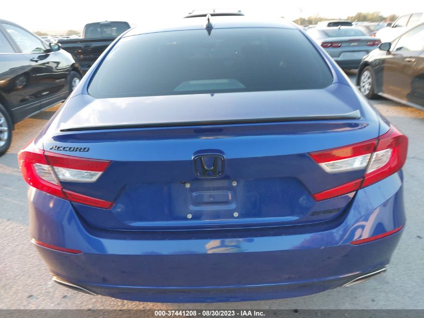 2022 HONDA ACCORD SEDAN SPORT - 1HGCV1F38NA022031