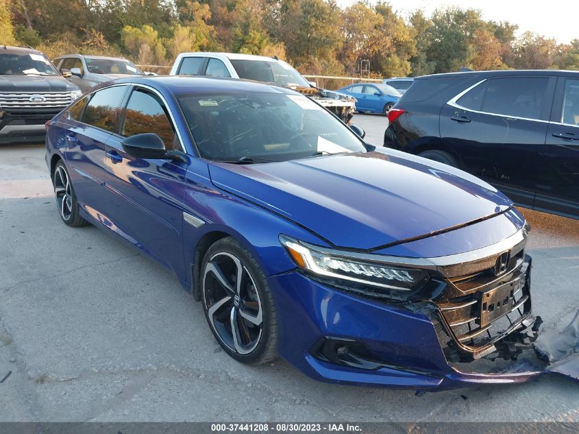2022 HONDA ACCORD SEDAN SPORT - 1HGCV1F38NA022031