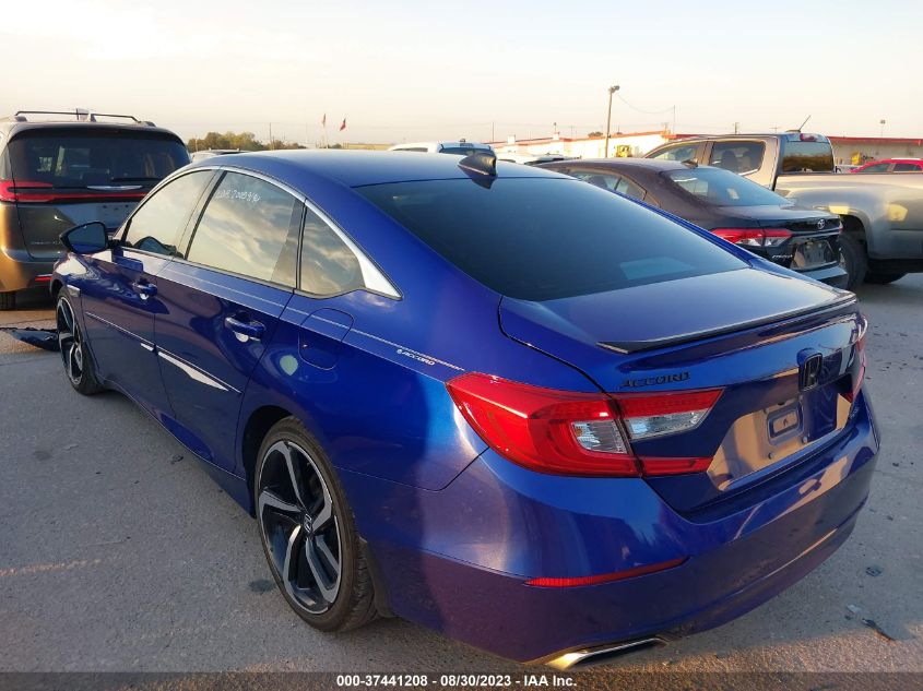 2022 HONDA ACCORD SEDAN SPORT - 1HGCV1F38NA022031