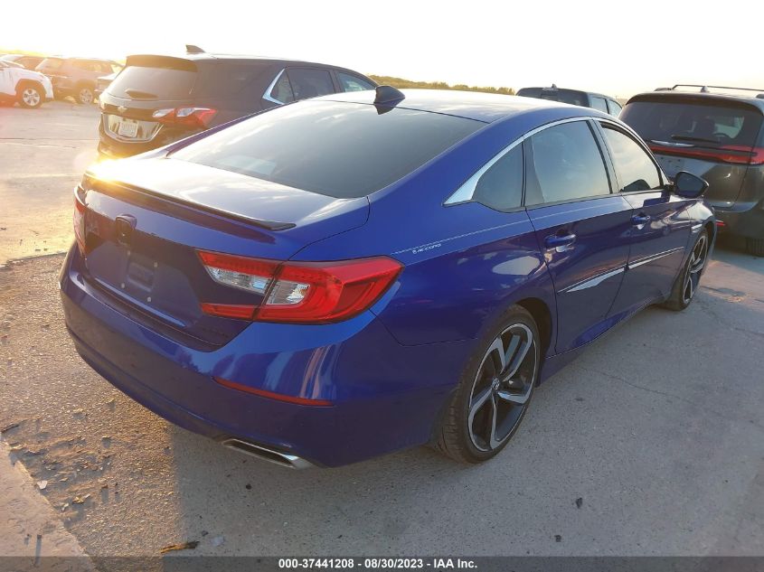 2022 HONDA ACCORD SEDAN SPORT - 1HGCV1F38NA022031