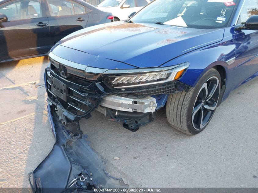 2022 HONDA ACCORD SEDAN SPORT - 1HGCV1F38NA022031