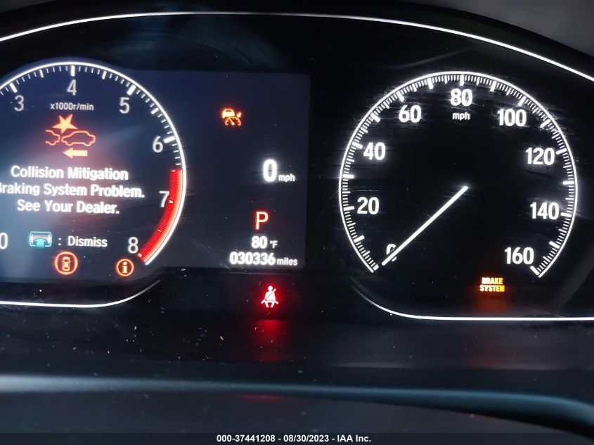 2022 HONDA ACCORD SEDAN SPORT - 1HGCV1F38NA022031