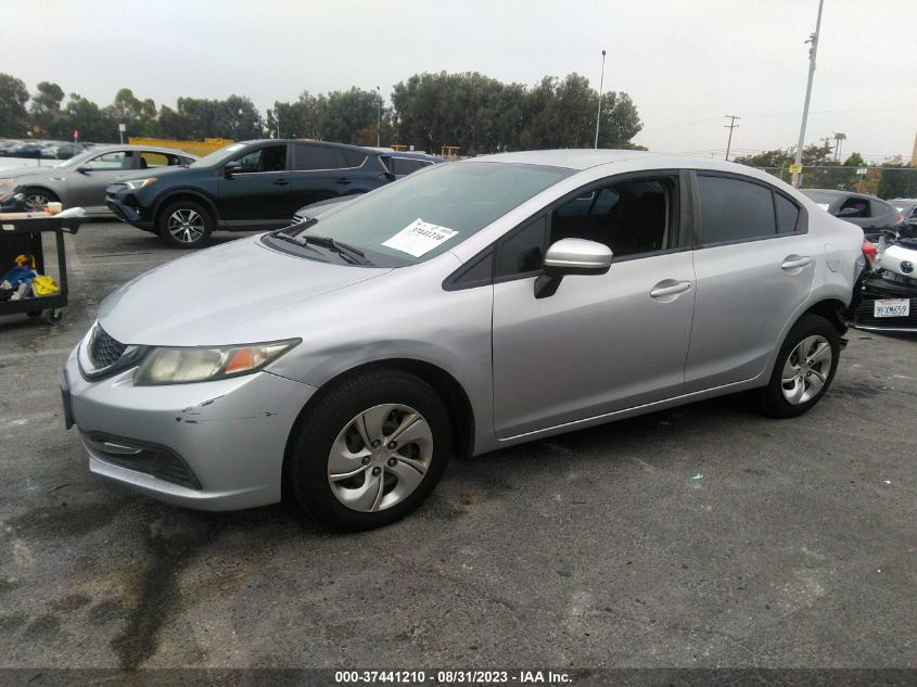 2014 HONDA CIVIC SEDAN LX - 19XFB2E58EE072079