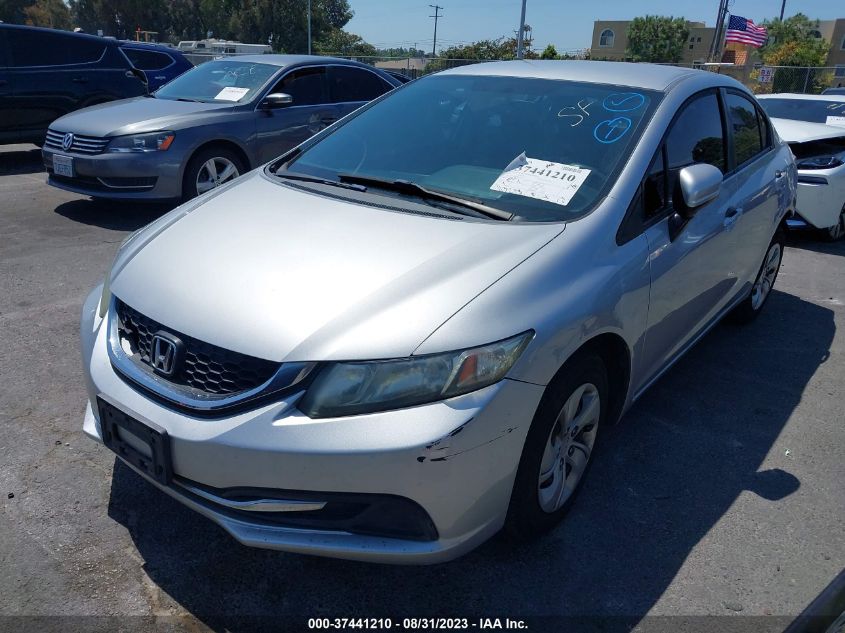 2014 HONDA CIVIC SEDAN LX - 19XFB2E58EE072079
