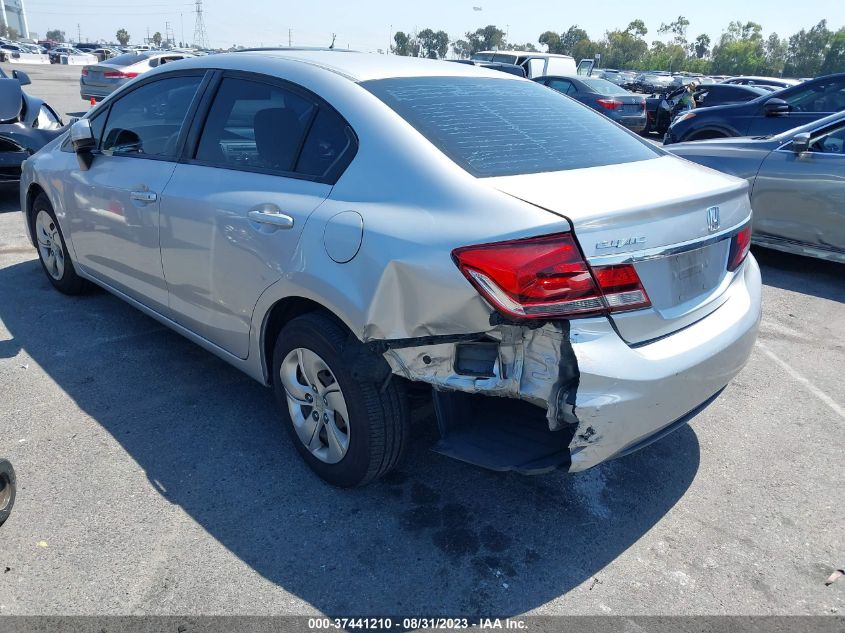 2014 HONDA CIVIC SEDAN LX - 19XFB2E58EE072079