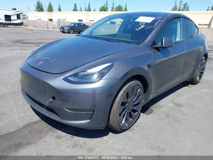 VIN 7SAYGDEF9PF700665 2023 TESLA MODEL Y PERFORMANCE
