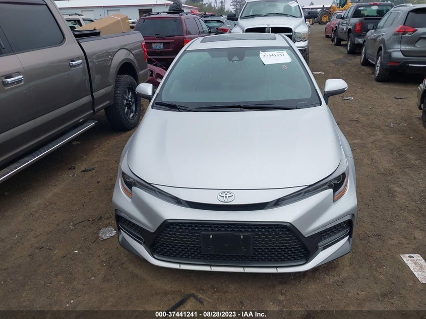 VIN JTDP4MCE9MJ055029 2021 TOYOTA COROLLA SE