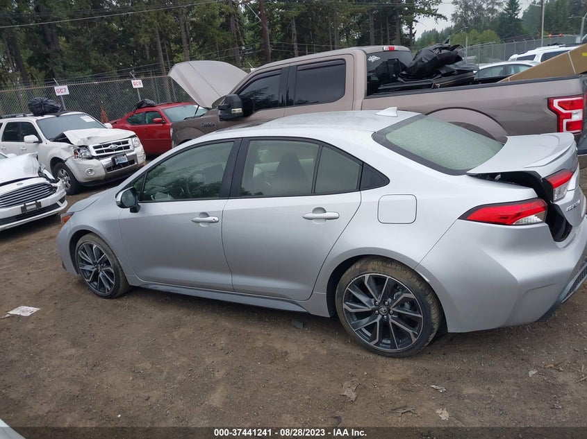 VIN JTDP4MCE9MJ055029 2021 TOYOTA COROLLA SE