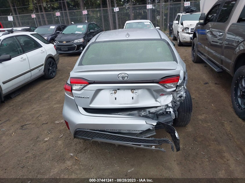 VIN JTDP4MCE9MJ055029 2021 TOYOTA COROLLA SE