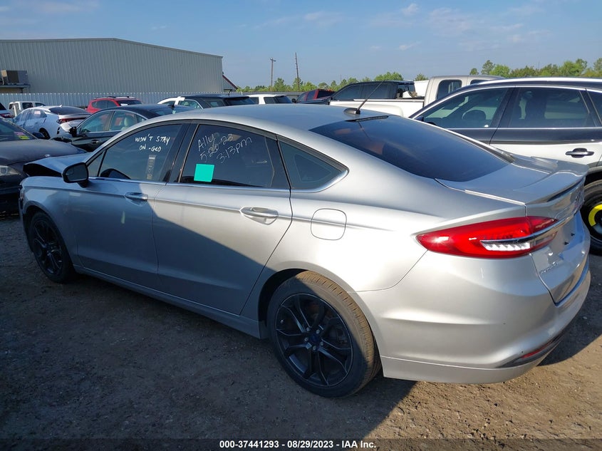 VIN 3FA6P0G73JR109620 2018 FORD FUSION S