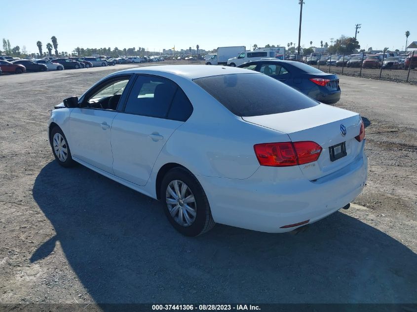 2014 VOLKSWAGEN JETTA SEDAN S - 3VW2K7AJ6EM333923