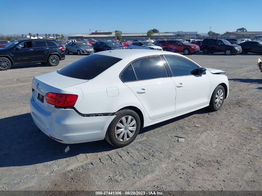 2014 VOLKSWAGEN JETTA SEDAN S - 3VW2K7AJ6EM333923