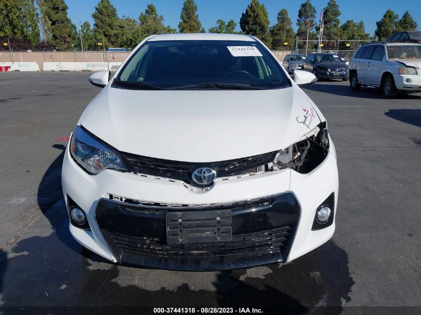 2015 TOYOTA COROLLA L/LE/LE PLS/PRM/S/S PLS - 2T1BURHE0FC340863