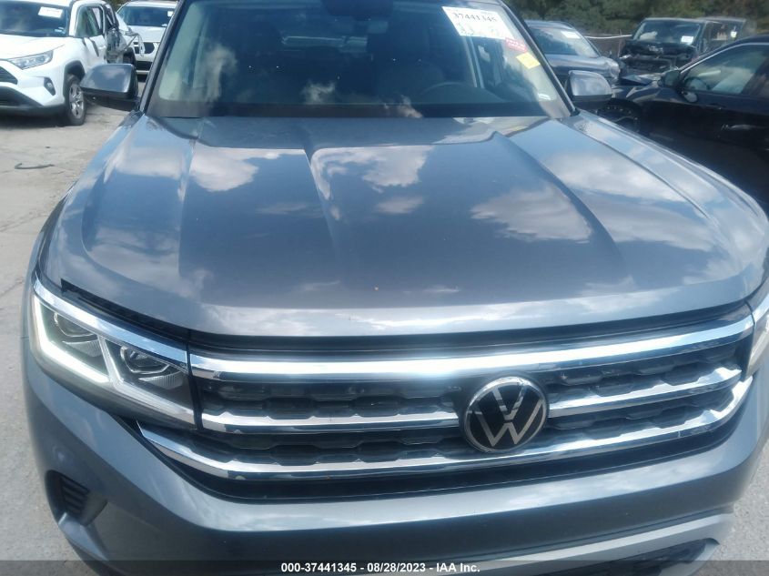 2021 VOLKSWAGEN ATLAS 3.6L V6 SE W/TECHNOLOGY - 1V2HR2CA8MC552549