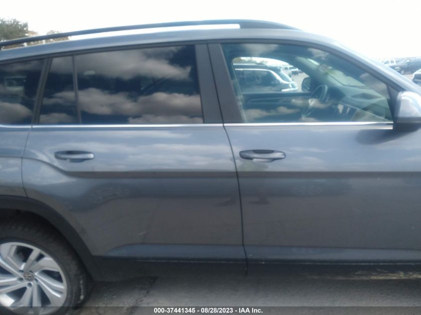 2021 VOLKSWAGEN ATLAS 3.6L V6 SE W/TECHNOLOGY - 1V2HR2CA8MC552549